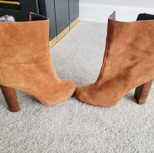 High shaft ankle calf Booties